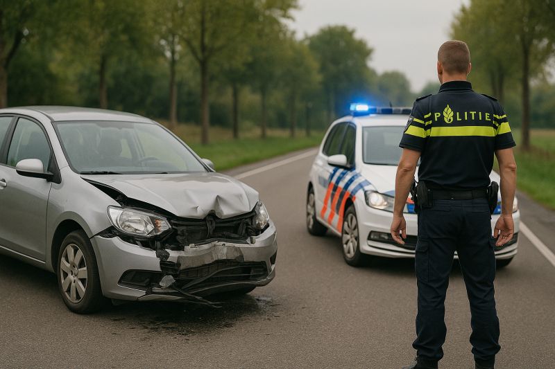 politieonderzoek bij verkeersongeval