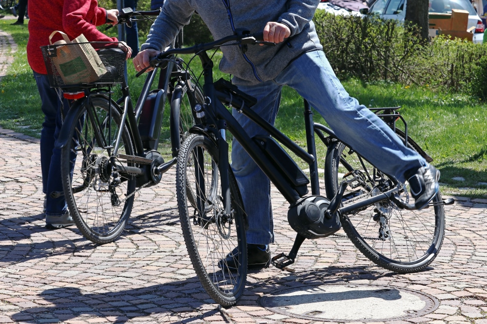ongeluk-tussen-2-fietsers of e-bikes
